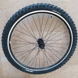 Carraro 26x2.10 Xlc Lastik+jant Tel Örülü Kalın Tekerlek Dağ Dısk Uyumlu