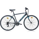 Carraro Active 280 28 Jant Shimano 21 Vites Siyah Yeşil Şehir Gezi Bisikleti - Siyah - Yeşil