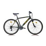 Carraro Active 290 V Fren 21 Vites 28 Jant Şehir Bisikleti Siyah Sarı Yeşil 48 Kadro