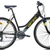 Carraro Active 292 28 JANT 21 VİTES V FREN Erkek Sehir Bisikleti 460H MAT SİYAH-AÇIK TURKUAZ-MERCAN(GREENWAY BİSİKLET)