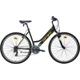 Carraro Active 292 V - 28 Jant 16'' Kadro Şehir Bisikleti - Mat Siyah / Sarı Yeşil - Mat Siyah - Yeşil