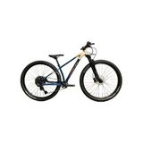 Carraro Bıg 29 Jant 910 Mtb 480H 10V H.disk Dağ Bisikleti Koyu Lacivert Bronz - Lacivert - Sarı