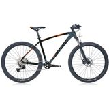 Carraro Big 2912 Deore 52 cm 12-V HD Mat Gece Mavisi Siyah Turuncu Dağ Bisikleti