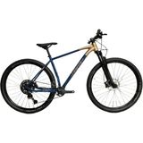Carraro Big 910 - 29 Jant 16'' 40CM ( S ) Kadro Hd Dağ Bisikleti- Koyu Lacivert / Açık Bronz - Çok Renkli