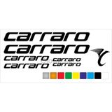 Carraro Bisiklet Kadro Sticker Seti Premium Kalite