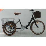 Carraro Caravan Katlanır 2025 Model Şehir Bisikleti 24 Jant 6 Vites Siyah Kahverengi - Siyah - Kahverengi