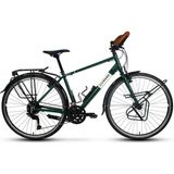 Carraro Cr-T Trip V Fren Cues 18 Vites 28 Jant Özel Seri Bisiklet Koyu Yeşil Beyaz 58 Kadro - 58 cm - Koyu Yeşil - Beyaz
