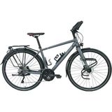Carraro Cr-T World Erkek Şehir Bisikleti 460H Hd 28 Jant 22 Vites Mat Antrasit Kırmızı - Çok Renkli