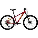 Carraro Crx 711 Erkek Dağ Bisikleti 440H Hd 27.5 Jant 11 Vites Krom Kırmızı Şeftali - Çok Renkli