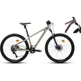 Carraro Crx 720 27,5" 20-V Hd Dağ Bisikleti - Kızıl Gümüş-Bordo - 44 cm