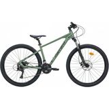 Carraro Crx 721 27.5 Jant 40 Kadro 21 Vites Dağ Bisikleti (155 ile 170 cm Arası Boy) - Açık Yeşil - Koyu Yeşil