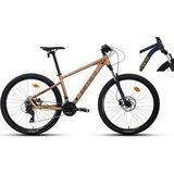 Carraro Crx 721 27,5" 21-V Hd Dağ Bisikleti - Parıltılı Lacivert-Bronz - 44 cm