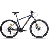Carraro Crx 724 - 27.5 Jant 14'' 36CM ( Xs ) Kadro Dağ Bisikleti - Parıltılı Lacivert Bronz - Çok Renkli