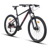 Carraro Crx 724 Erkek Dağ Bisikleti 440H Hd 27.5 Jant 24 Vites Karanlık Mor Kırmızı - Çok Renkli