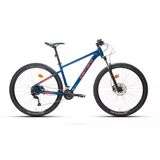 Carraro Crx 918 29 Jant 18 Vites Hidrolik Disk Fren 48H Dağ Bisikleti Saten Mavi Canlı Kırmızı