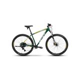 Carraro Daytona 909 29" Jant 9 Vites 44 cm Dağ Bisikleti - Koyu Yeşil - Sarı - Beyaz