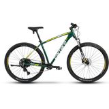 Carraro Daytona 909 9-V HD Koyu Yeşil Sarı Beyaz 52 cm Dağ Bisikleti