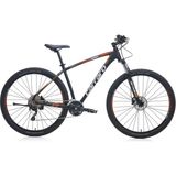 Carraro Daytona 930 48 cm 30-V HD Mat Siyah Gümüş Turuncu Dağ Bisikleti