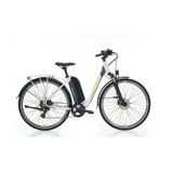 Carraro E-Comfort 28 Jant 470H Elektrikli Şehir Bisikleti Mat Storm Gri Antrasit Sarı