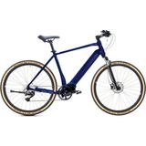 Carraro E-Sportive x - 28 Jant 21'' 52CM(L)KADRO Hd E-Trekking Bisiklet-Lacivert/turuncu Gümüş - Lacivert - Turuncu