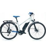 Carraro E-Time Venüs Mat Gümüş 28 inç 9-V HD 43 cm Elektrikli Şehir Bisikleti