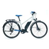 Carraro E-Time Venüs Mat Gümüş-Siyah-Koyu Mavi 28 inç 9-V HD 43 cm Elektrikli Şehir Bisikleti