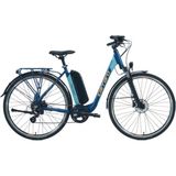 Carraro Ecomfort 2.1 28J 52 cm Navy Mavi Turuncu Elektrikli Bisiklet