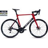Carraro Fıre 1.2 Ucı 105 51 cm Hd Fren Yol Bisikleti - Krom-Kırmızı - Antrasit - Kırmızı