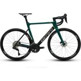 Carraro Fire 1.3 Ucı Aero Yol Bisikleti 53 cm 24 Vites Metalik Yeşil -Mat Siyah - Turkuaz
