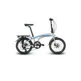 Carraro Flexi 108 HD 320H V 20 Jant 8 Vites Gümüş Turkuaz Bukalemun Siyah Kırmızı Katlanır Bisiklet