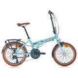 Carraro Flexi 121 20 Jant Katlanabilir Bisiklet - Mat Turkuaz