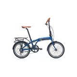 Carraro Flexi Comfort V Fren 8 Vites 20 Jant Mat Navy Mavi Parlak Siyah 32 Kadro Katlanır Bisiklet