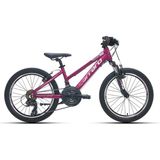 Carraro Force 201 20 Jant 21 Vitesli Kız Çocuk Bisikleti (115 /140 cm Arası Boy) - Mat Mürdüm - Pembe