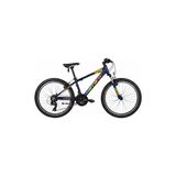 Carraro Force 400 24 Jant 32.5 CM Kadro 21 Vites V Fren Mat Petrol Kırmızı-Turuncu Dağ Bisikleti