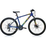 Carraro Force 400 24 Jant Dağ Bisikleti Shimano 21 Vites Hafif Aluminyum - Petrol Mavi