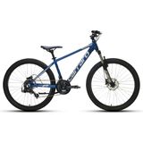 Carraro Force 620 26 Jant, Hidrolik Fren, 21 Vites Dağ Bisikleti 38 Kadro (150/170 cm Arası Boy) - Metalik Mavi - Gümüş