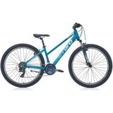 Carraro Force 701 21-V Vb Dağ Bisikleti - Mat Turkuaz-Beyaz - 38 cm - Mat Turkuaz - Beyaz