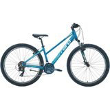 Carraro Force 701 V - 27.5 Jant 15'' 38CM ( S ) Kadro Dağ Bisikleti - Mat Turkuaz / Beyaz - Çok Renkli
