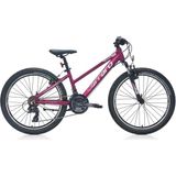 Carraro Force 751 27,5 Jant Shimano Hidrolik Disk Fren 24 Vites Kadın Bisikleti - Mat Mürdüm - Pembe