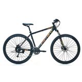Carraro Force 770C 27,5 Jant 18 Vites 48 cm Kadro Hidrolik Disk Erkek Dağ Bisikleti Mat Siyah Altın Bakır