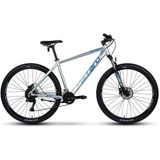 Carraro Force 770C Erkek Dağ Bisikleti 430H Hd 27.5 Jant 18 Vites Gümüş Mavi Açık Mavi - Çok Renkli