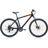 Carraro Force 920 29 Jant Hidrolik Disk Fren Dağ Bisikleti - Full Shimano Siyah Turuncu 44 - Mat Siyah - Turuncu