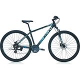 Carraro Force 950 29 Jant Dağ Bisikleti (44 Kadro) - Mat Siyah - Mavi