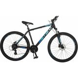 Carraro Force 950 29 Jant Hidrolik Disk Fren Full Shimano Altus 24 Vites 48 Mat Siyah Mavi Dağ Bisikleti