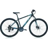 Carraro Force 950 29 Jant, Hidrolik Fren, Dağ Bisikleti 44 Kadro (168 cm Üstü Boy) - Mat Siyah - Mavi