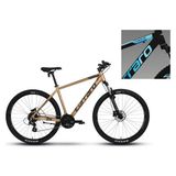 Carraro Force 950 Erkek Dağ Bisikleti 400H Hd 29 Jant 24 Vites Mat Siyah Mavi Açık Mavi Gümüş - Çok Renkli
