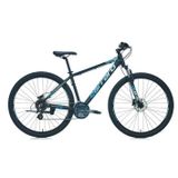 Carraro Force 950 Erkek Dağ Bisikleti 440H Hd 29 Jant 24 Vites Mat Siyah Mavi Açık Mavi Gümüş