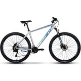 Carraro Force 970C Erkek Dağ Bisikleti 480H Hd 29 Jant 18 Vites Gümüş Mavi Açık Mavi - Gümüş - Mavi