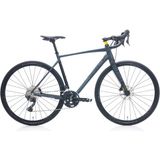 Carraro Gravel G4 Pro 28 Jant Yol & Yarış Bisikleti 52 Kadro (Mat Antrasit Siyah Sarı) - Antrasit - Siyah