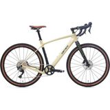 Carraro Gravel G6 Karbon - 28 Jant 19'' 49CM ( M ) Kadro 11 Vites Gravel Bisiklet - Mat Yeşil / Siyah Haki - Çok Renkli